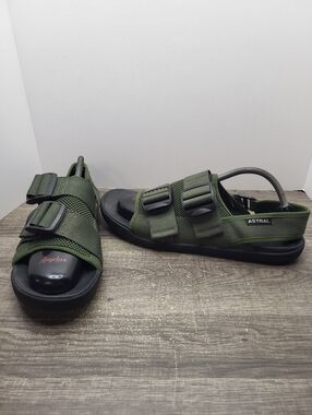 Astral PFD Sandals Rafting Water Paddling River Green Men's Size 13